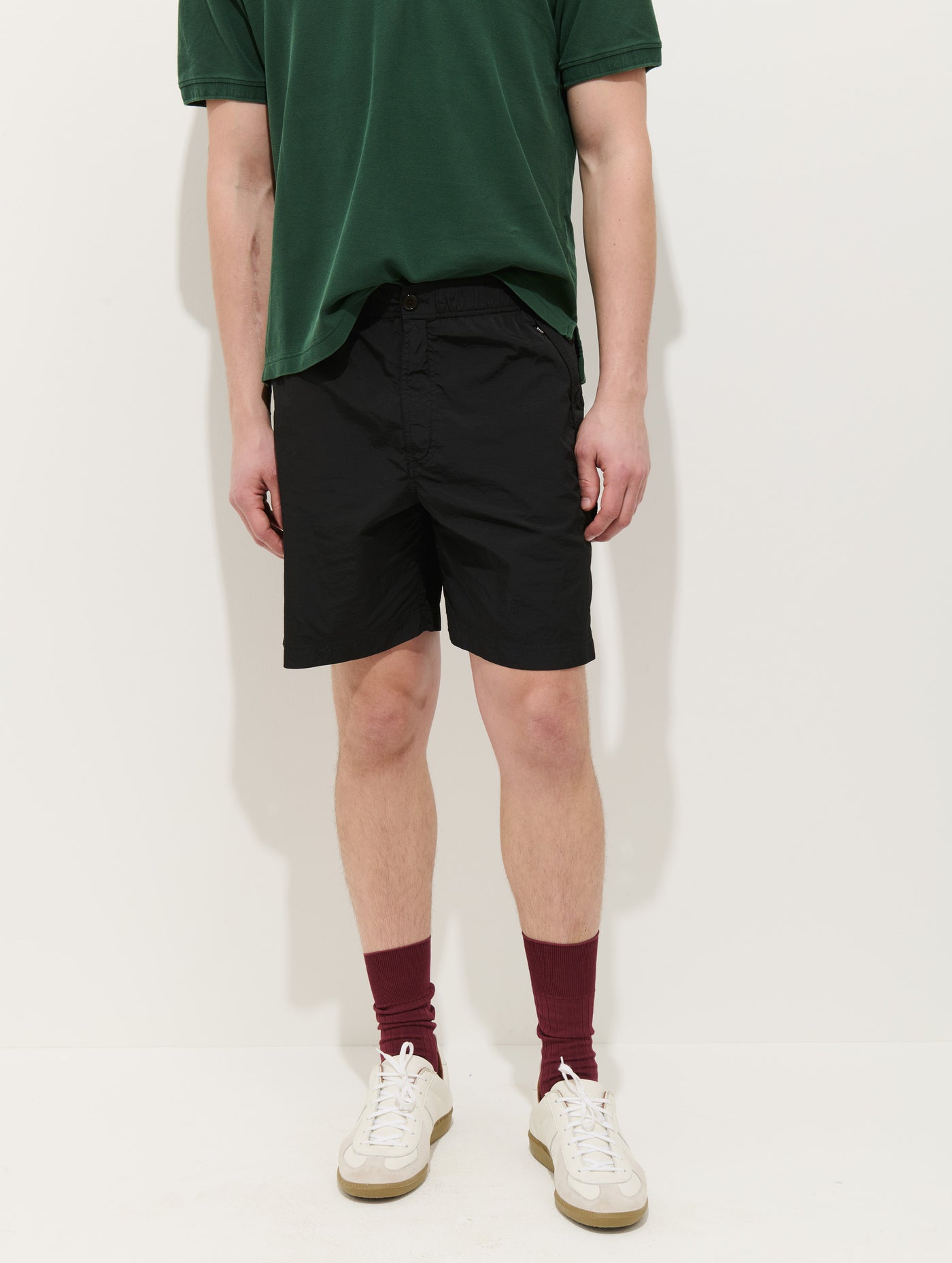 Garment Dyed Camino Short In Nylon