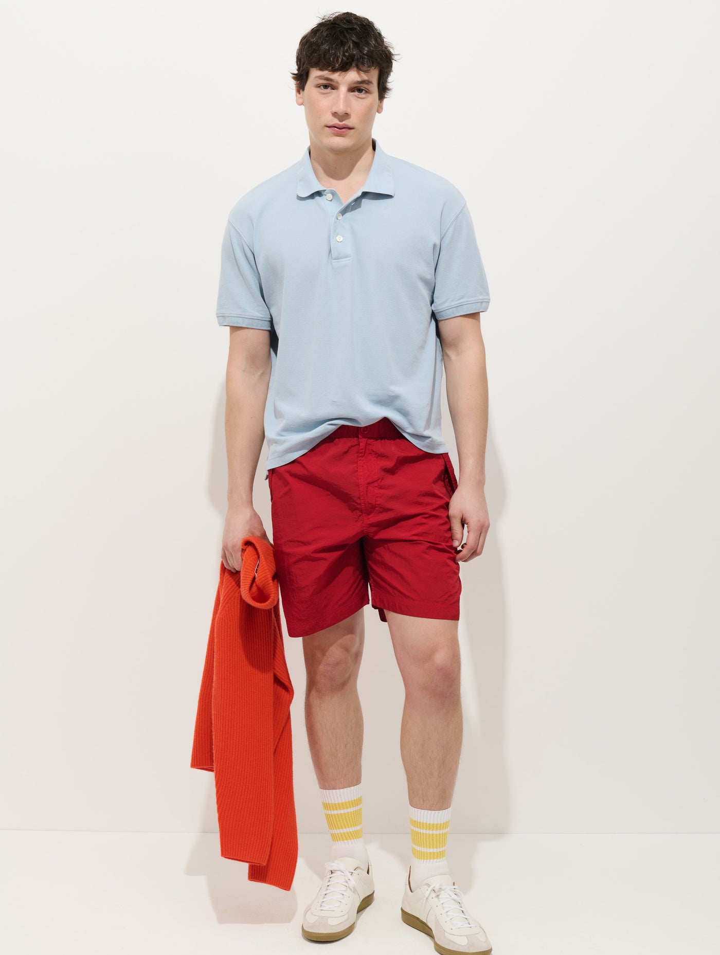 Garment Dyed Camino Short In Nylon