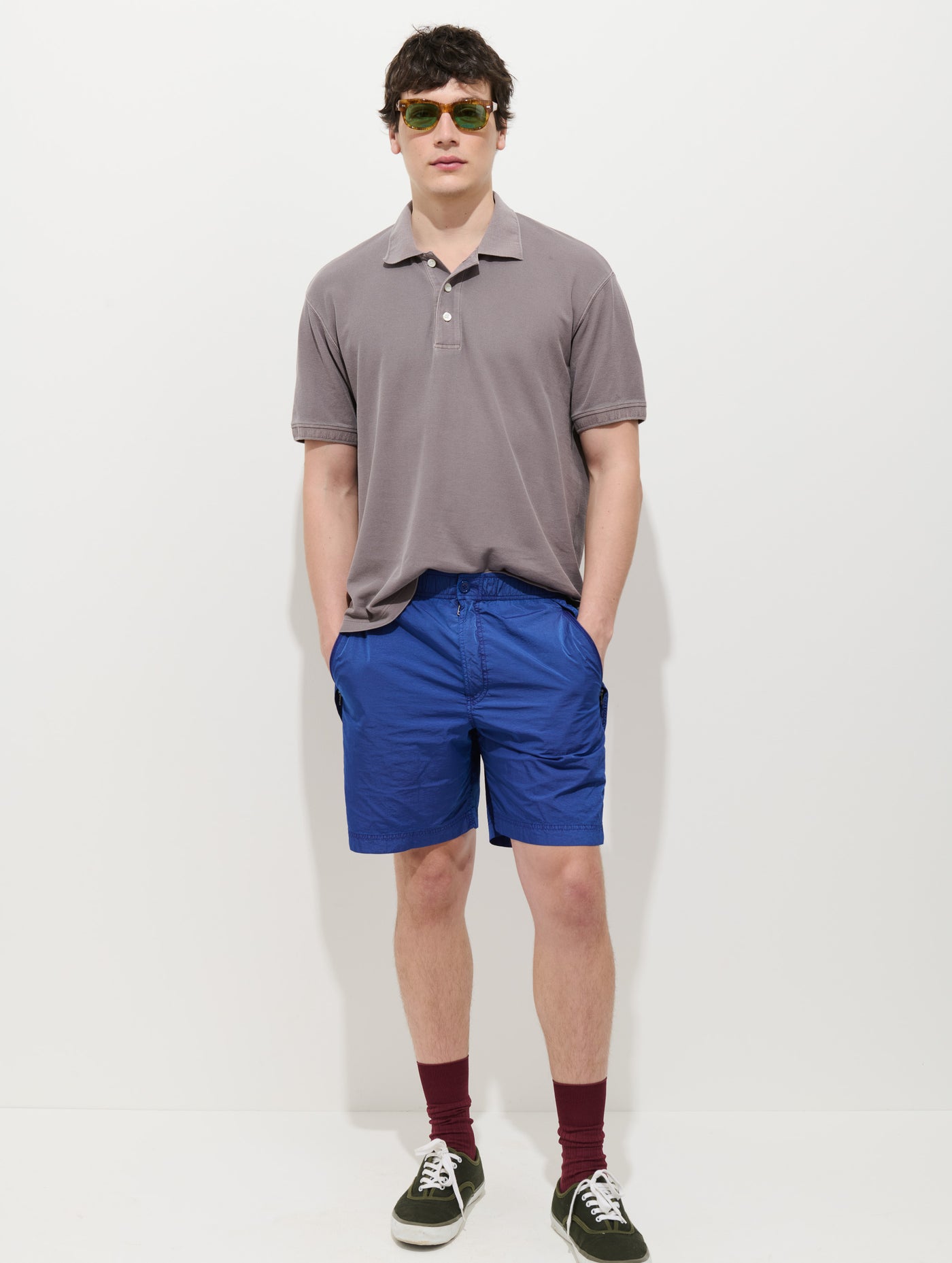 Camino Short In Crinkly Nylon