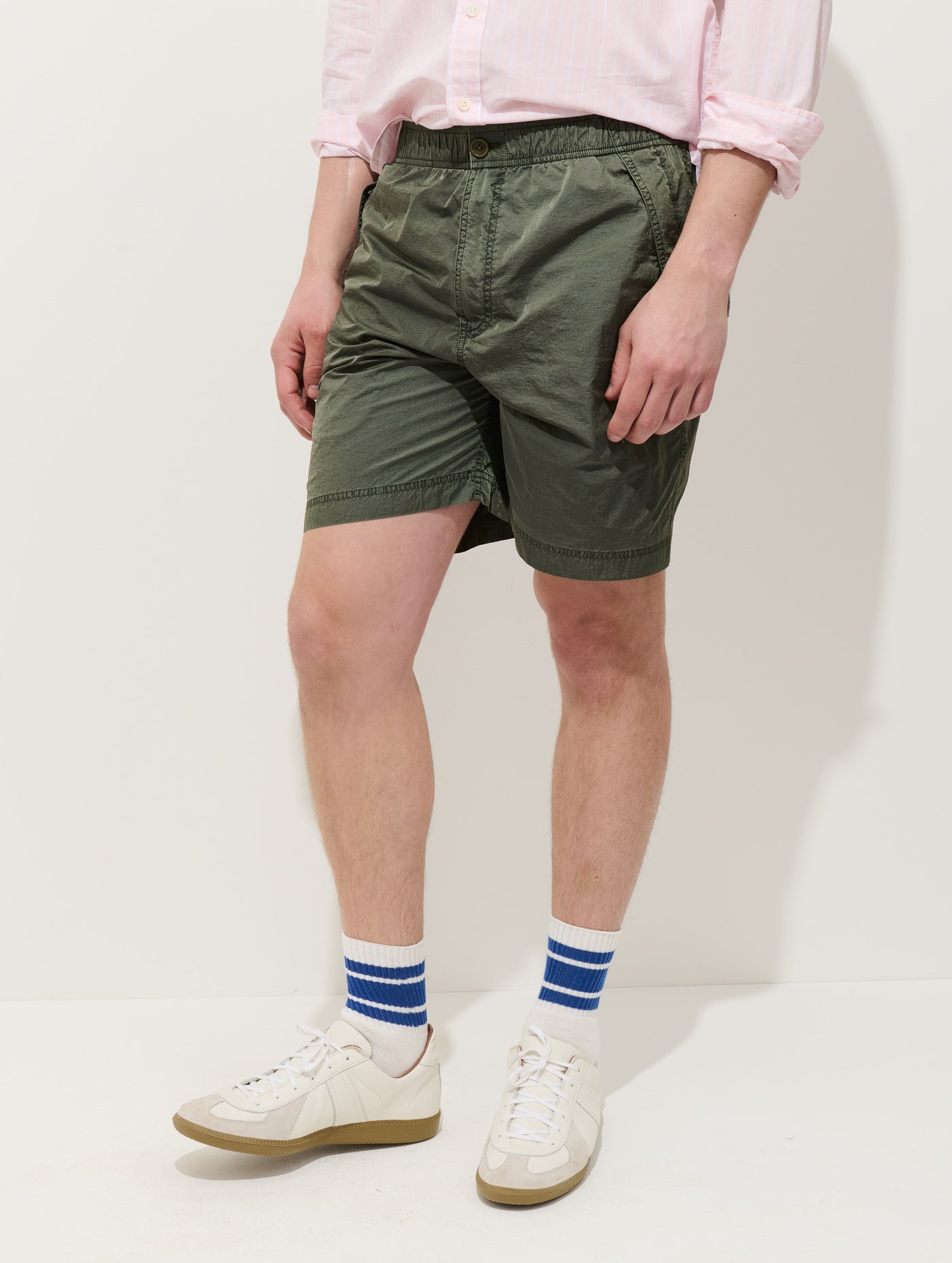 Garment Dyed Camino Short In Nylon