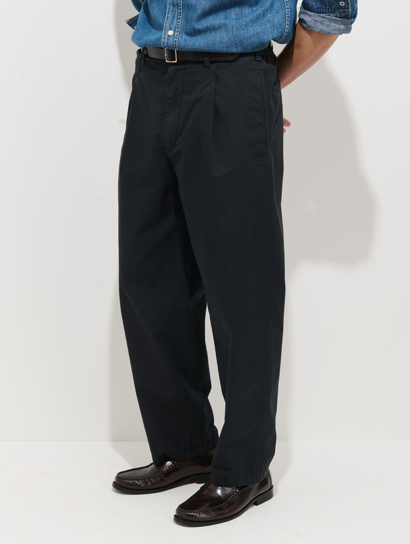 Georges Pull On Pant In Lightweight Cotton