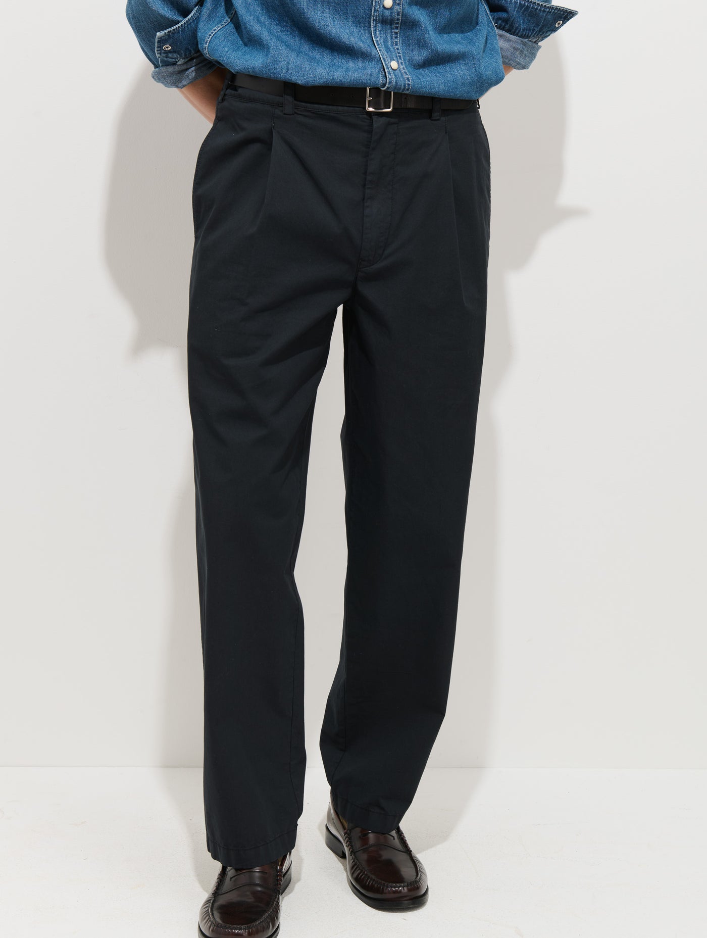 Georges Pull On Pant In Lightweight Cotton