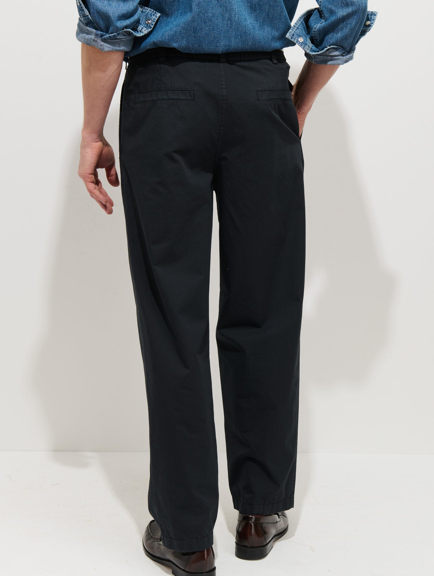 Georges Pull On Pant In Lightweight Cotton