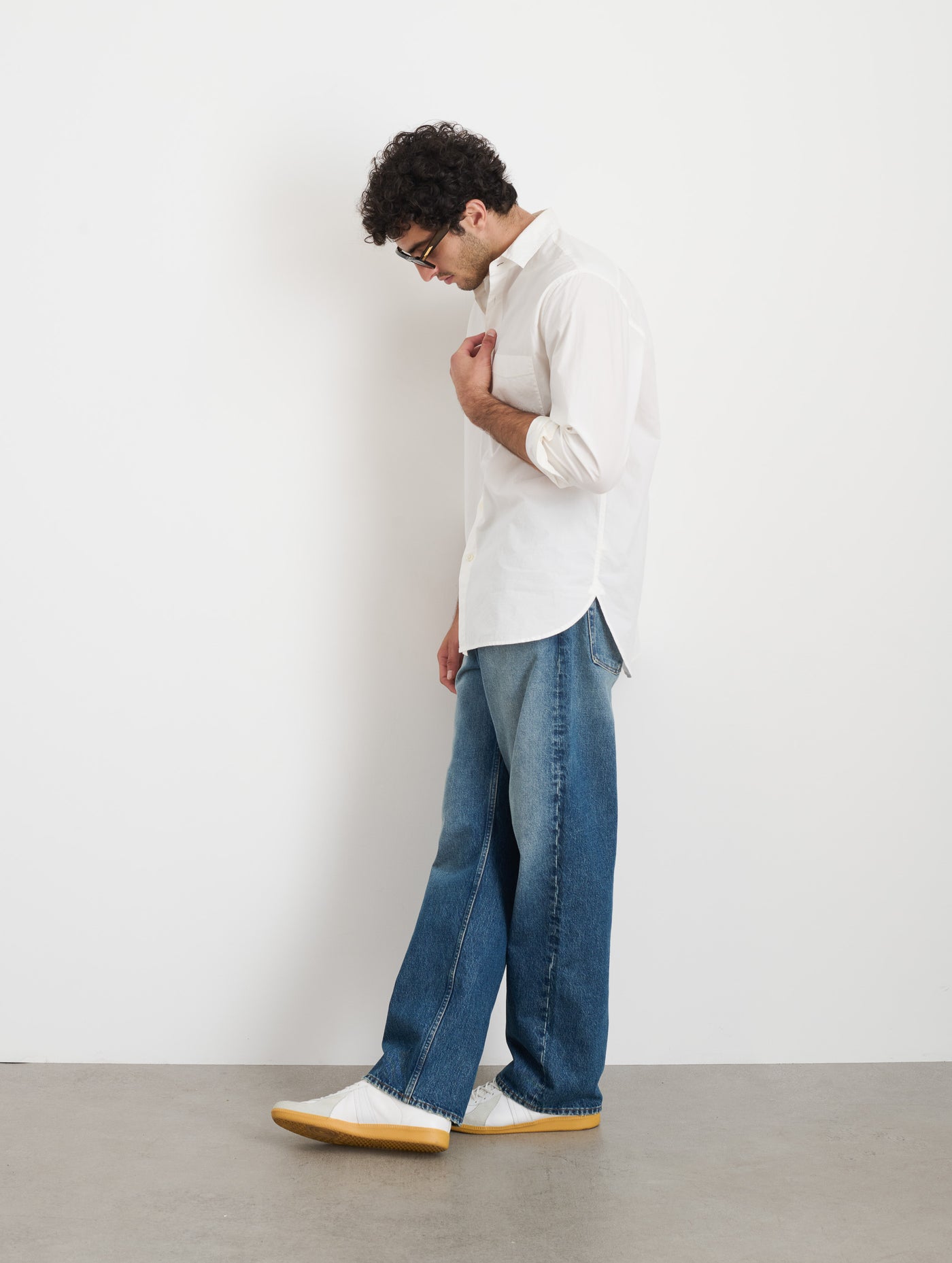 Easy Shirt in Cotton Poplin