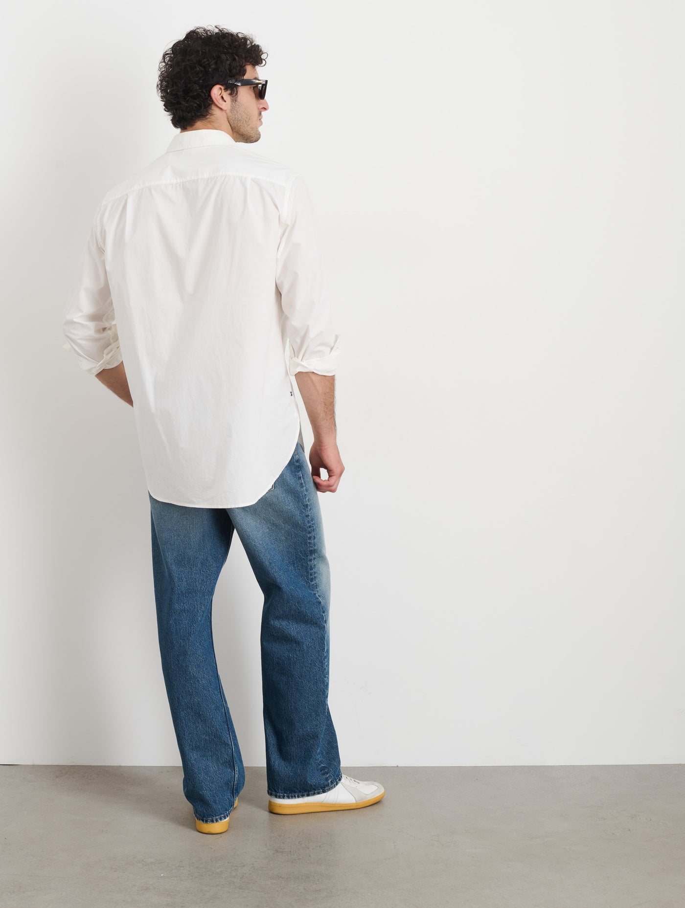 Easy Shirt in Cotton Poplin