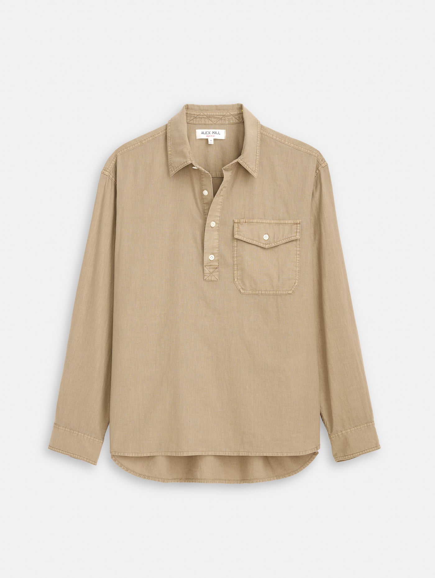 Carter Popover In Cotton Linen