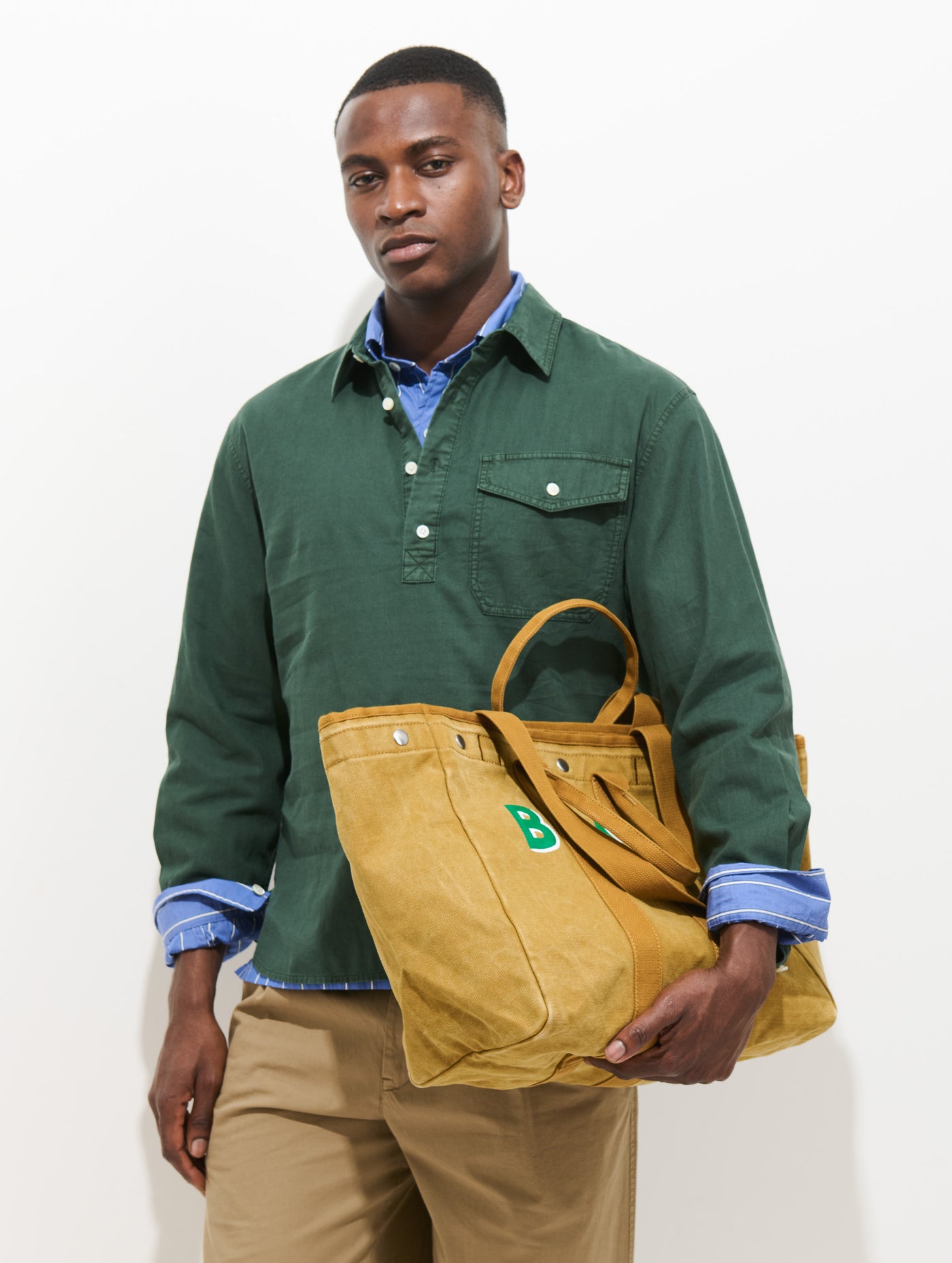 Carter Popover In Cotton Linen