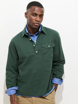 Carter Popover In Cotton Linen