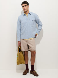 Carter Popover In Cotton Linen