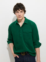 Carter Popover In Fine Wale Corduroy