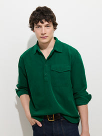 Carter Popover In Fine Wale Corduroy