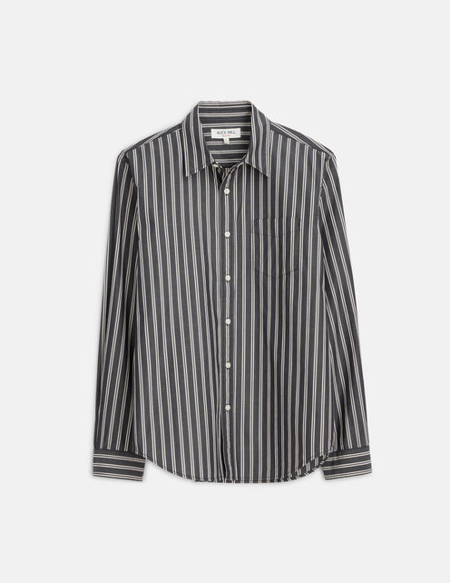 Mill Shirt In Halo Stripe