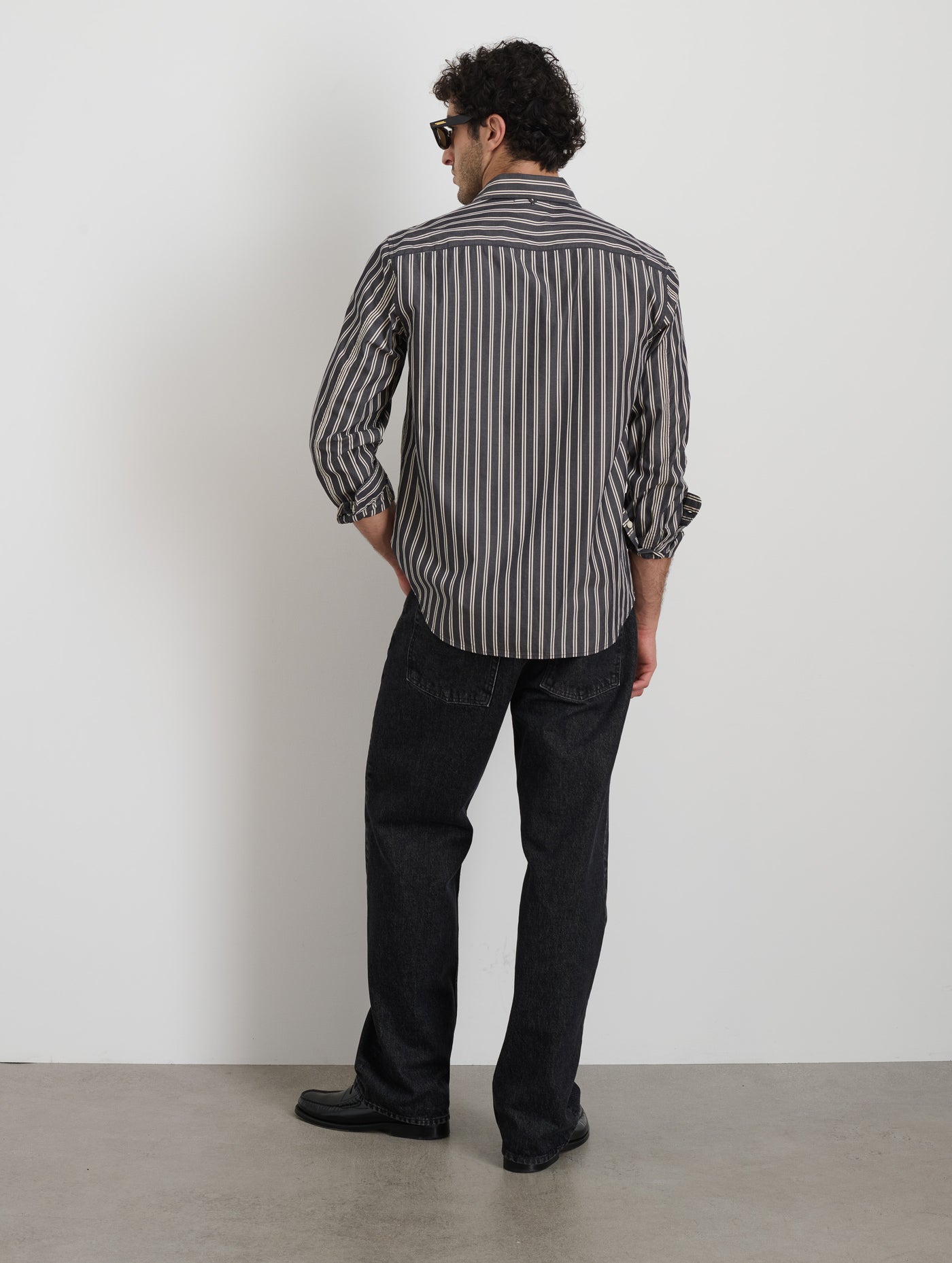 Mill Shirt In Halo Stripe