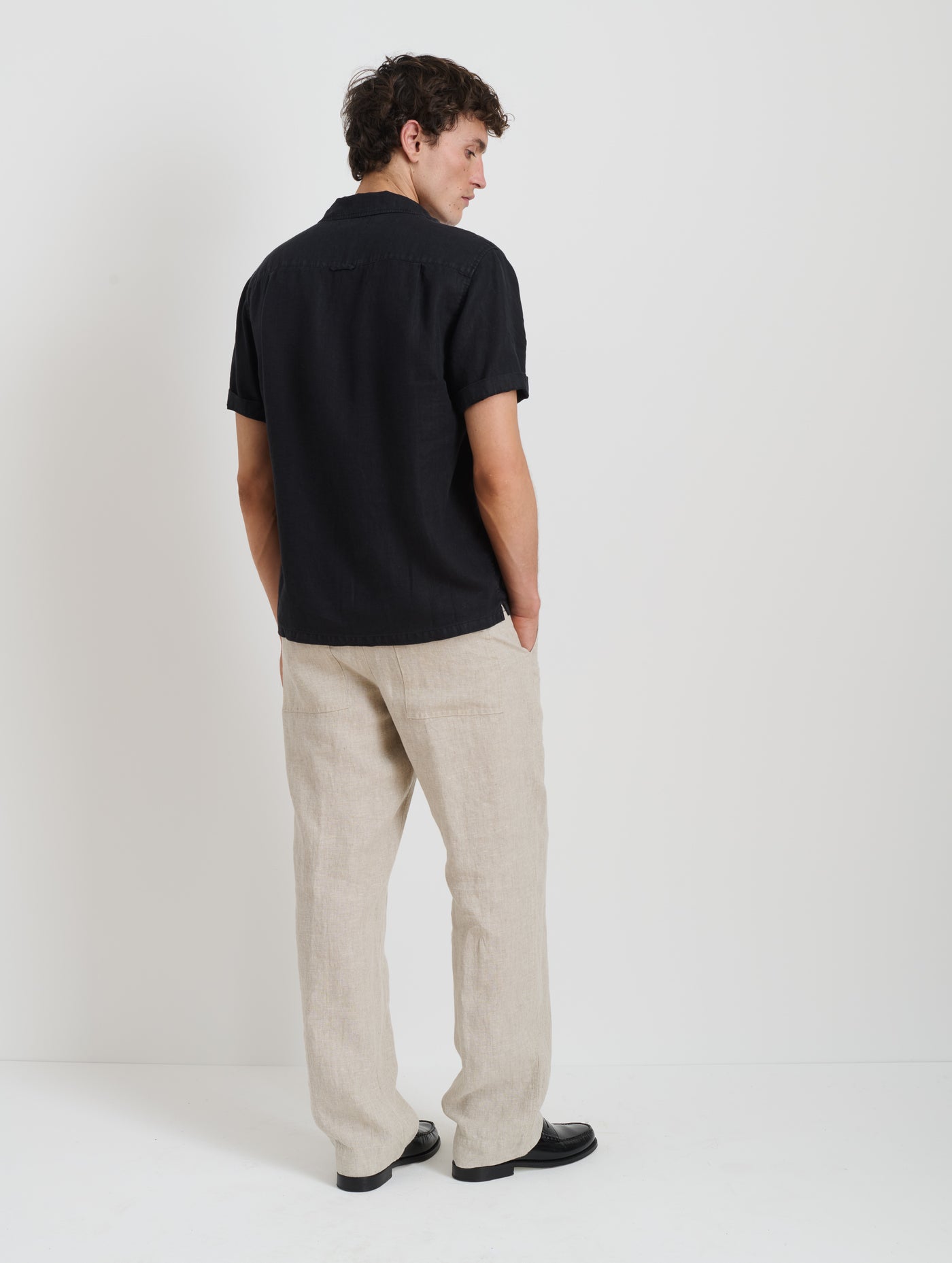 Pull on Field Pant In Linen