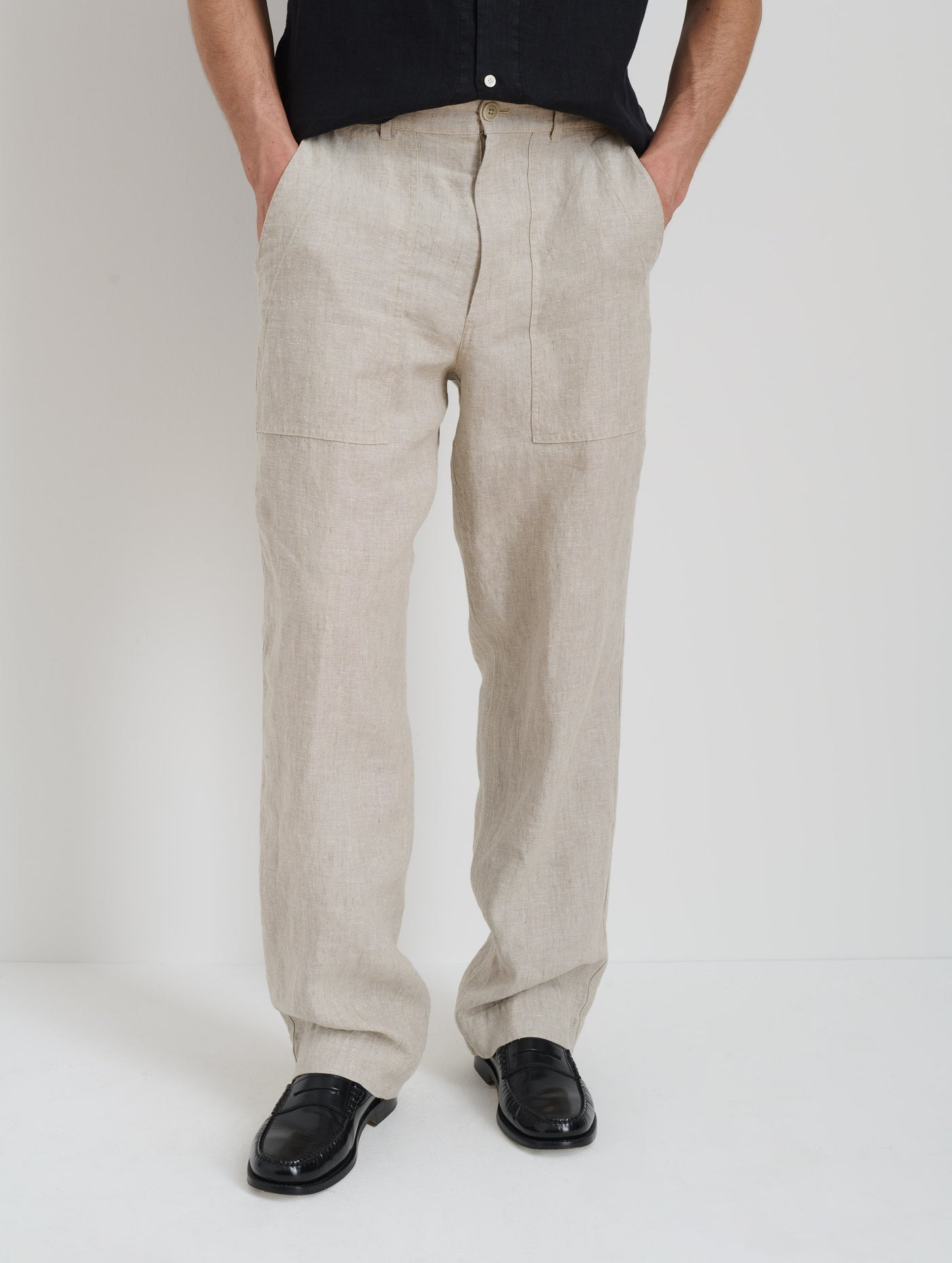 Pull on Field Pant In Linen