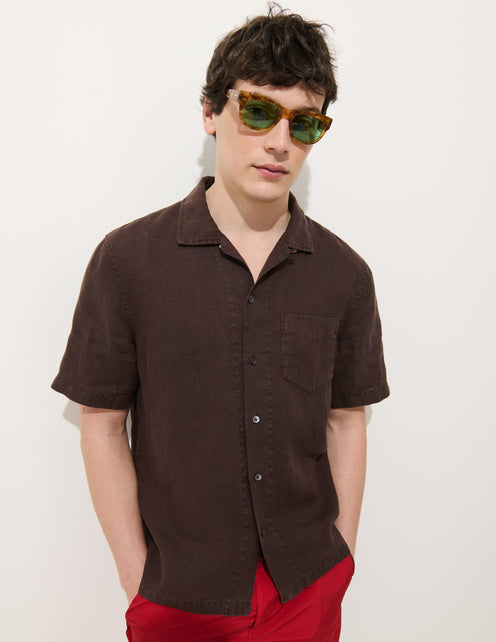 Camp Shirt In Linen