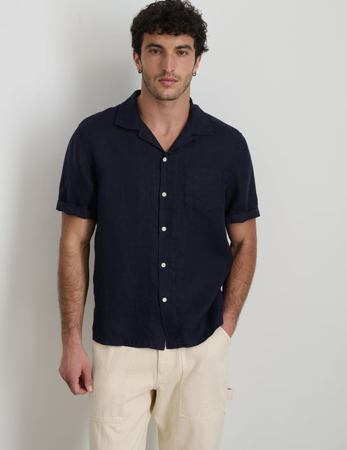 Camp Shirt In Linen