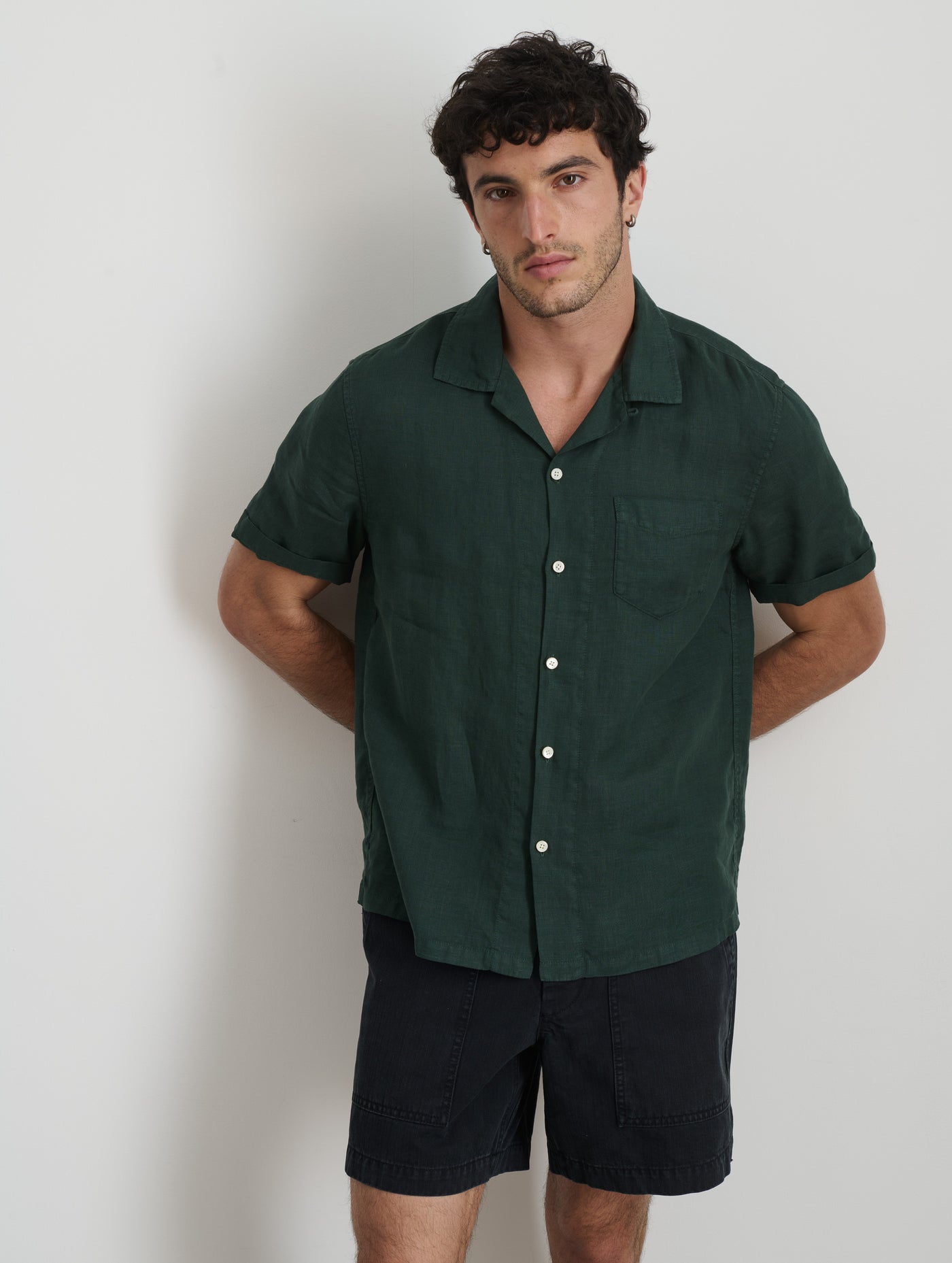 Camp Shirt In Linen