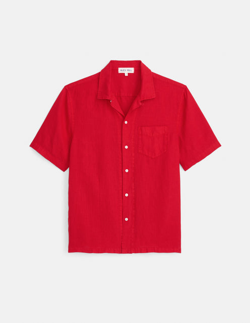 Camp Shirt In Linen