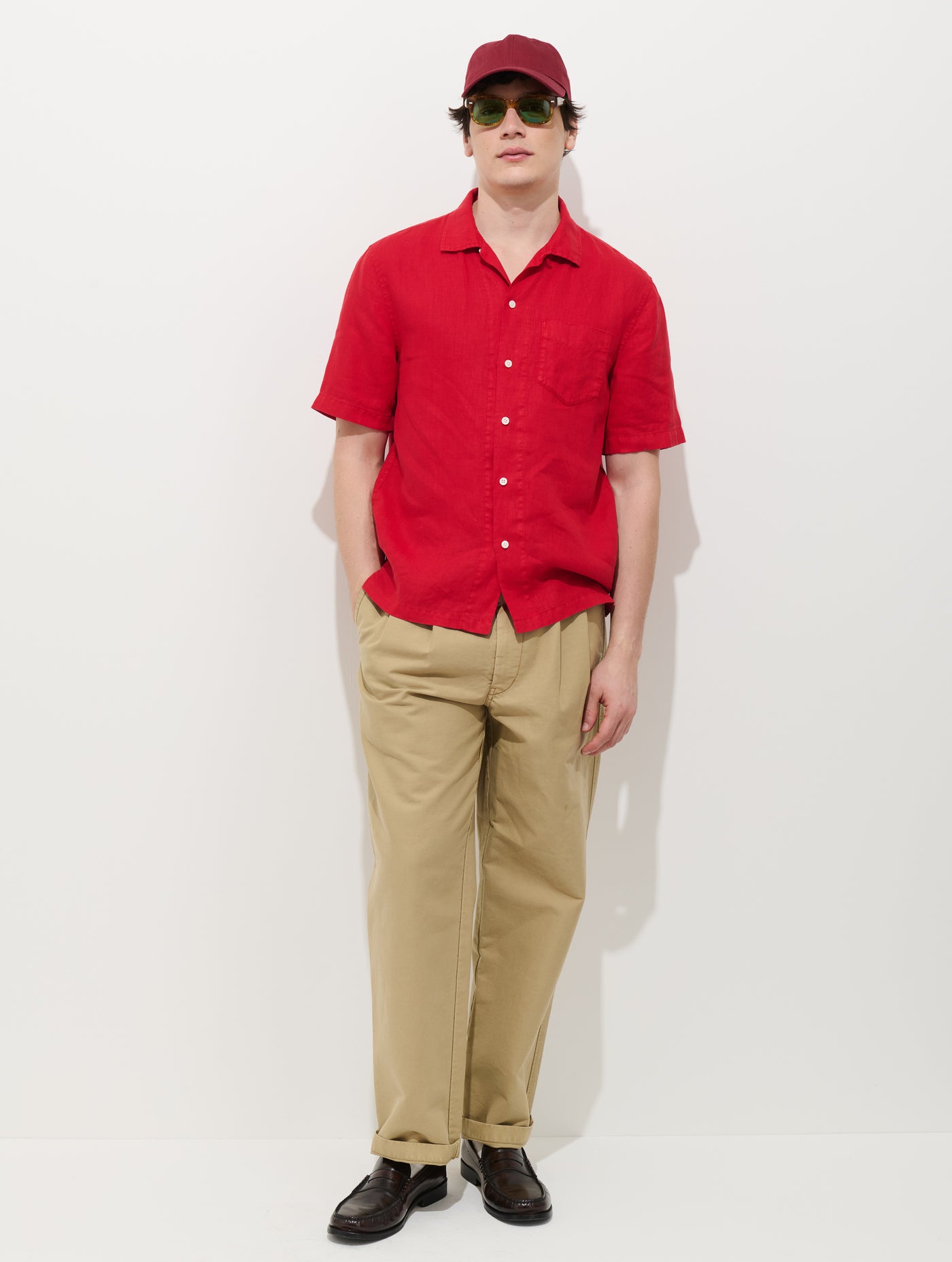 Camp Shirt In Linen