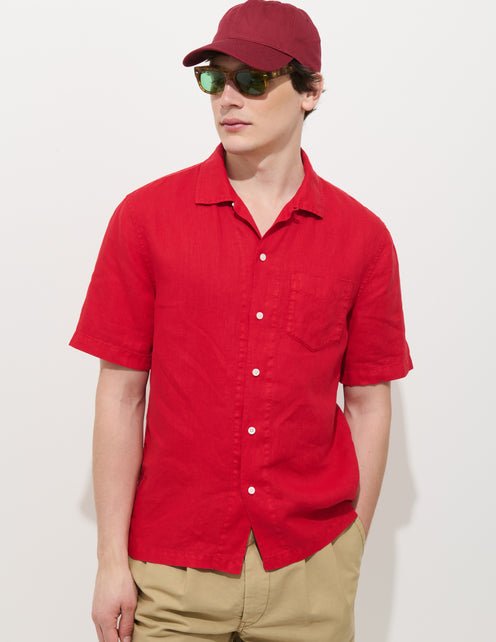 Camp Shirt In Linen