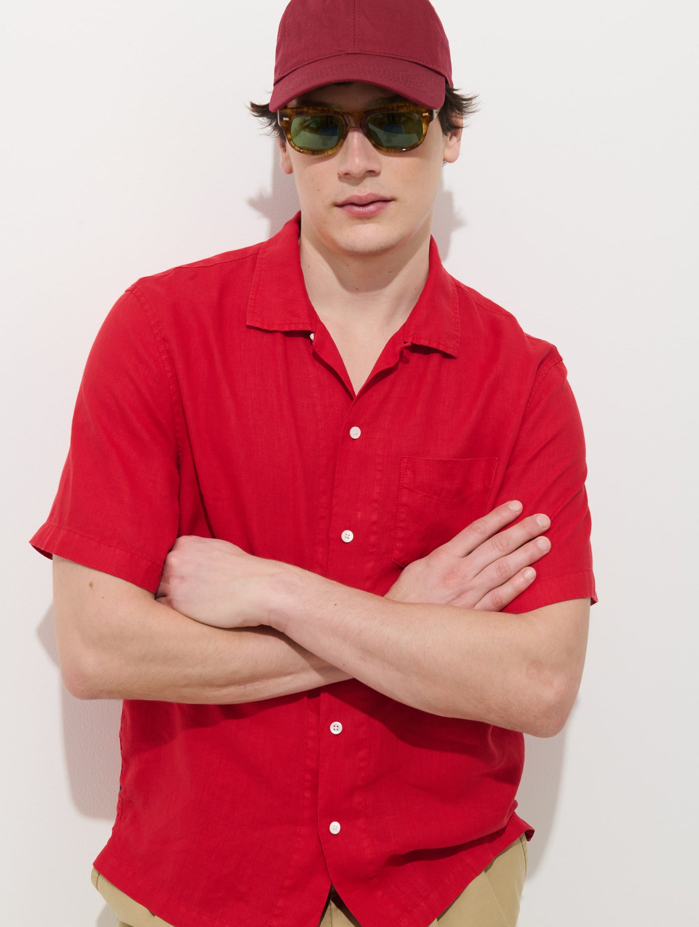 Camp Shirt In Linen