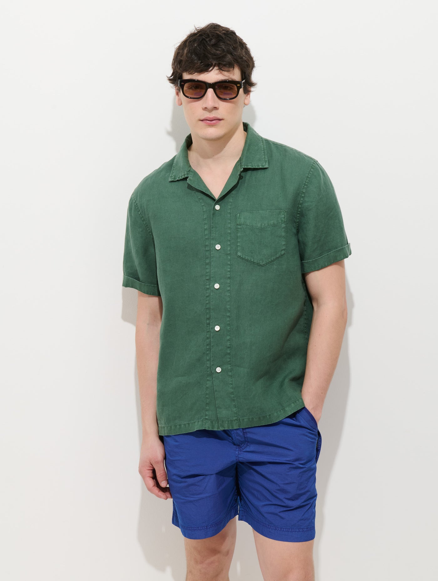 Camp Shirt In Linen