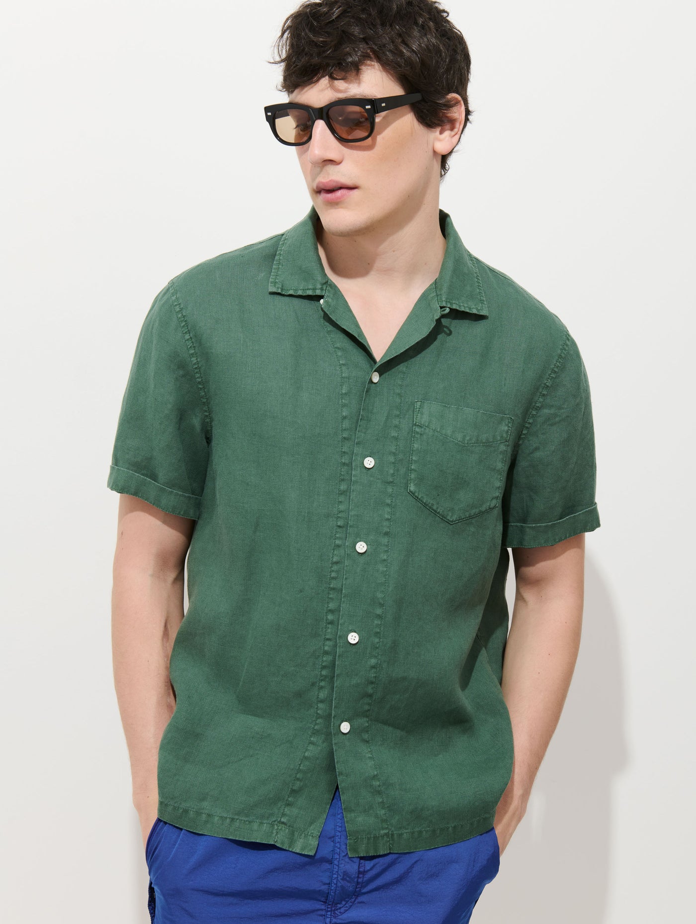 Camp Shirt In Linen