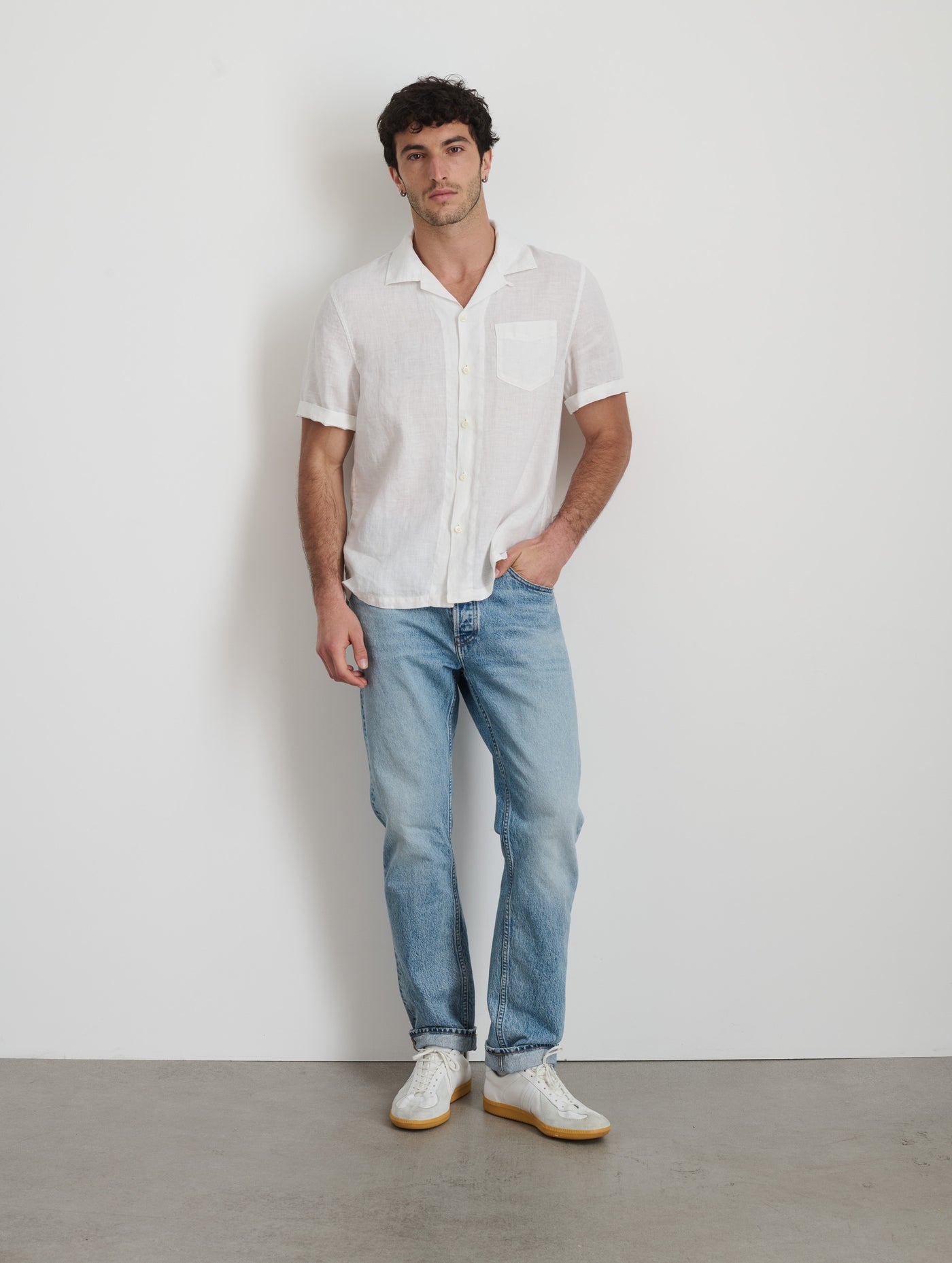 Camp Shirt In Linen