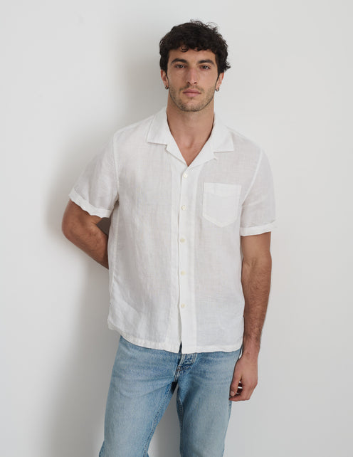 Camp Shirt In Linen