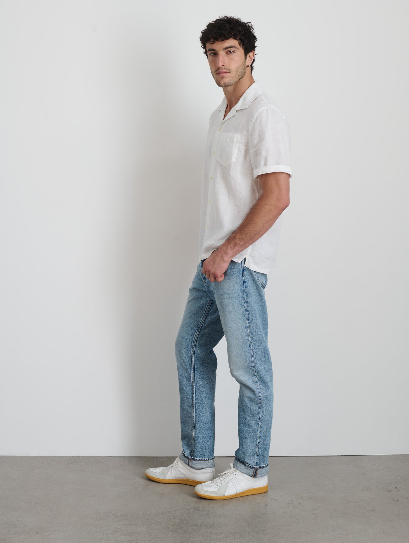 Camp Shirt In Linen