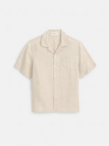 Camp Shirt In Flax Linen