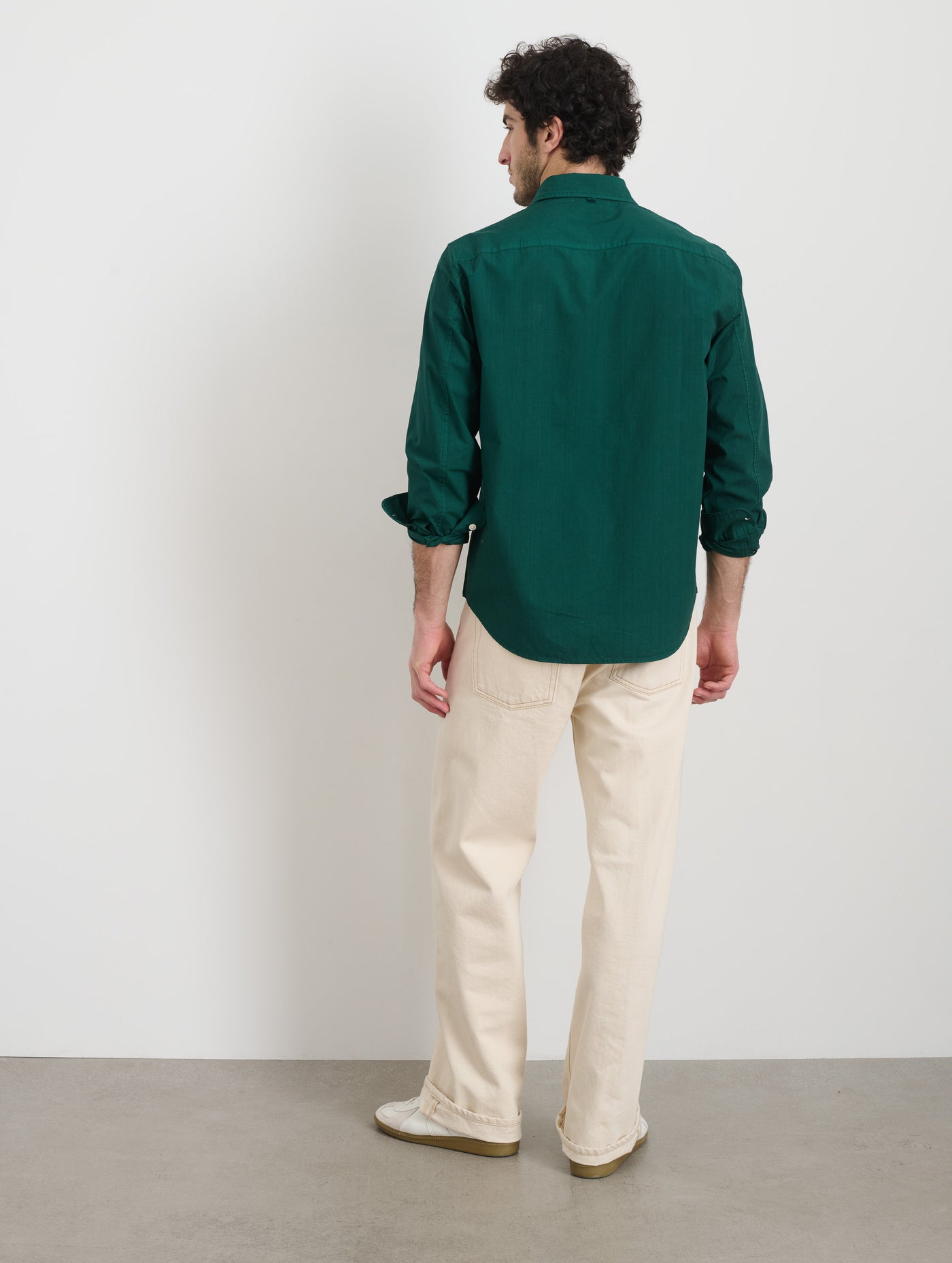 Mill Shirt In Cotton Poplin