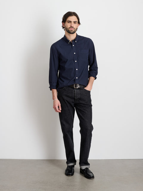 Mill Shirt In Cotton Poplin