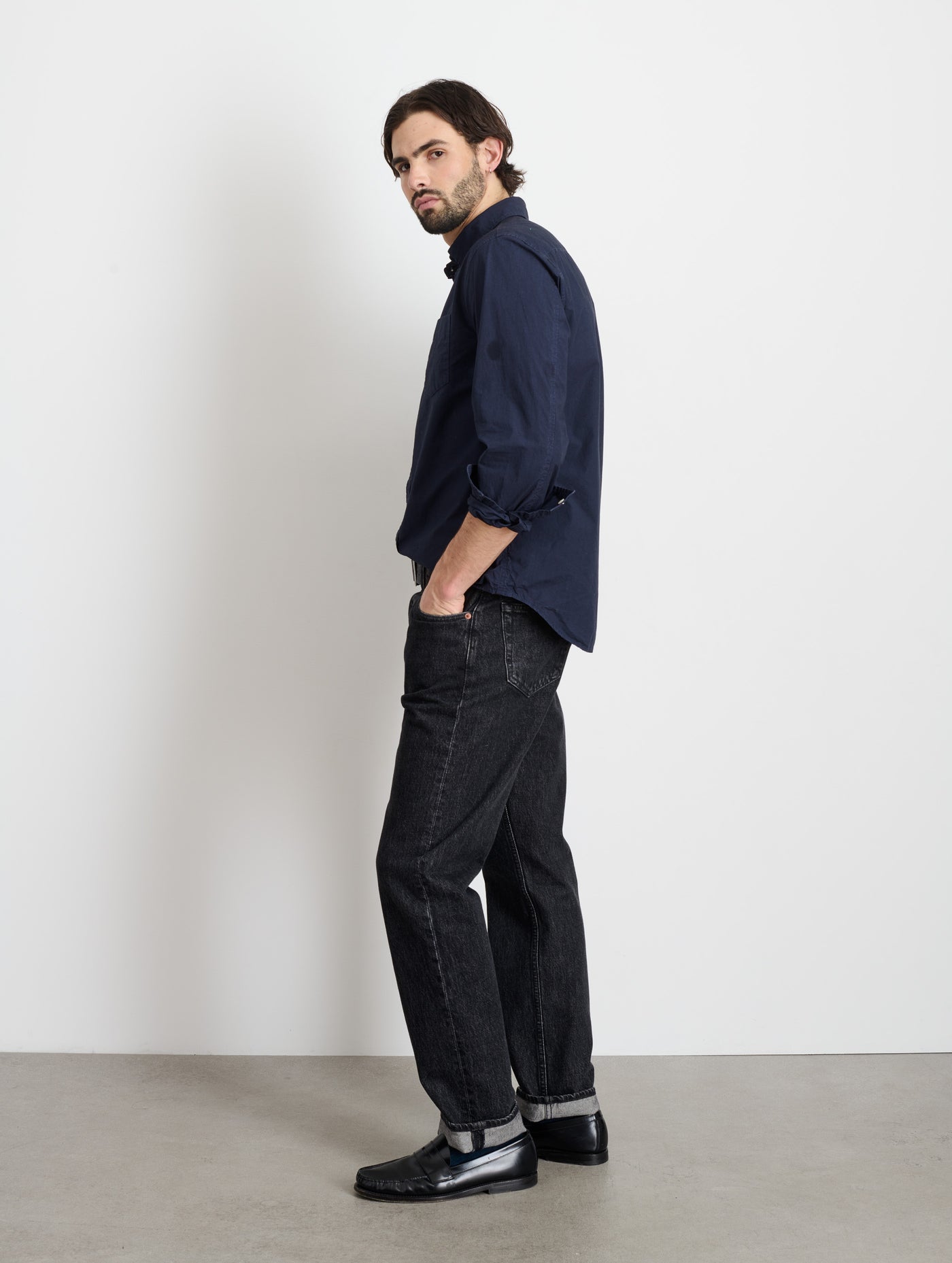 Mill Shirt In Cotton Poplin