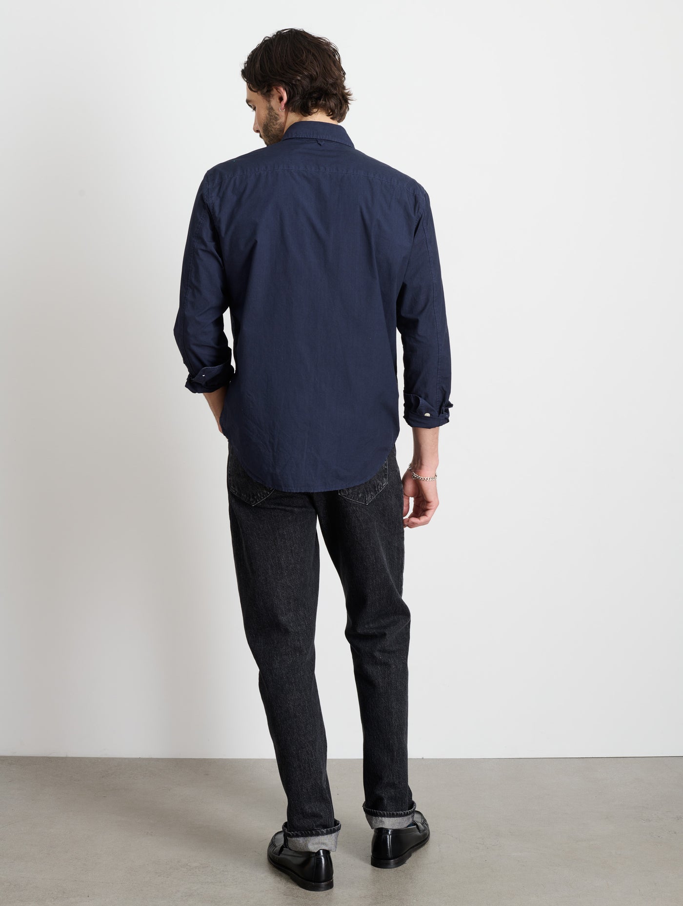 Mill Shirt In Cotton Poplin
