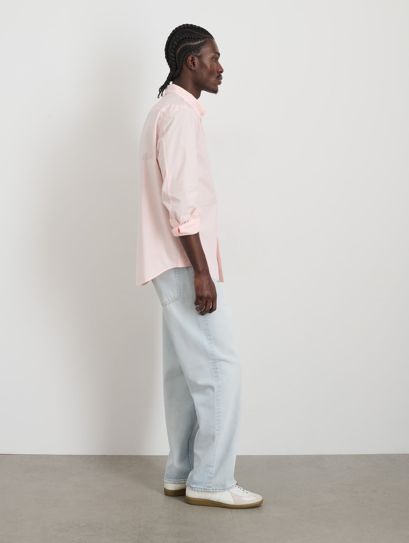 Mill Shirt In Cotton Poplin