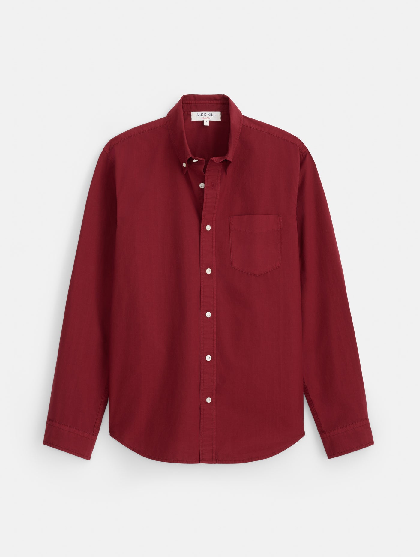 Mill Shirt In Cotton Poplin