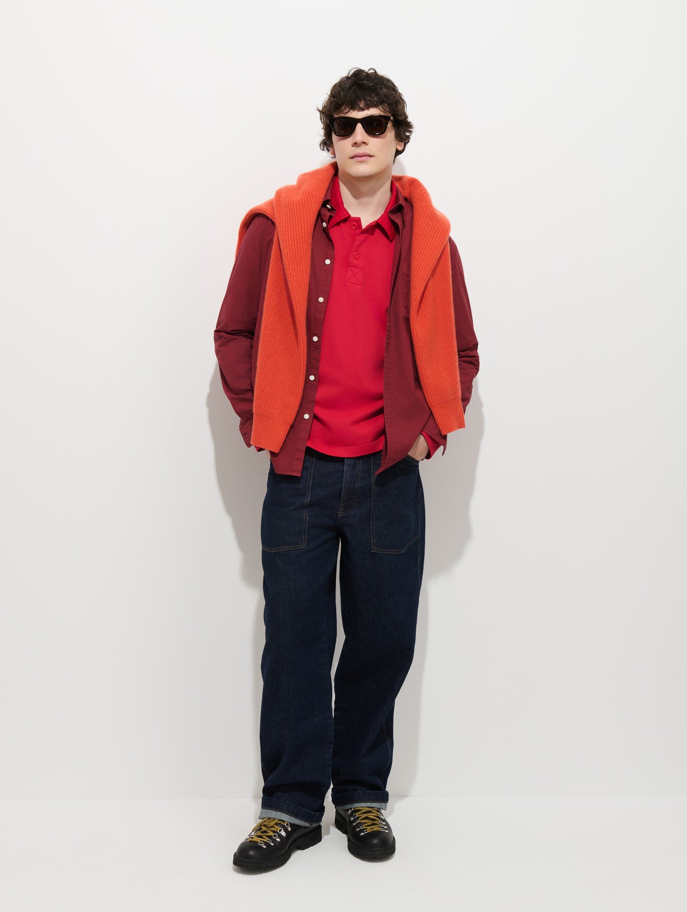 Mill Shirt In Cotton Poplin