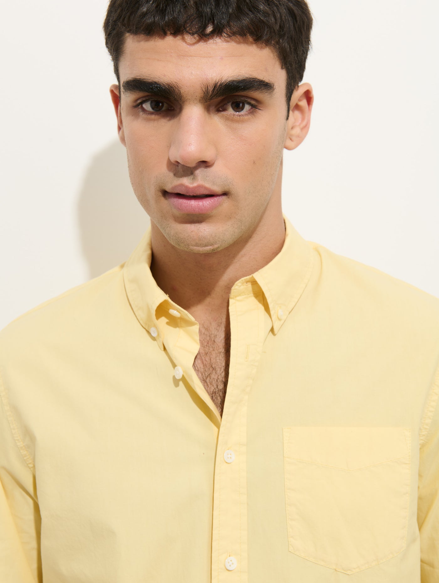 Mill Shirt In Cotton Poplin