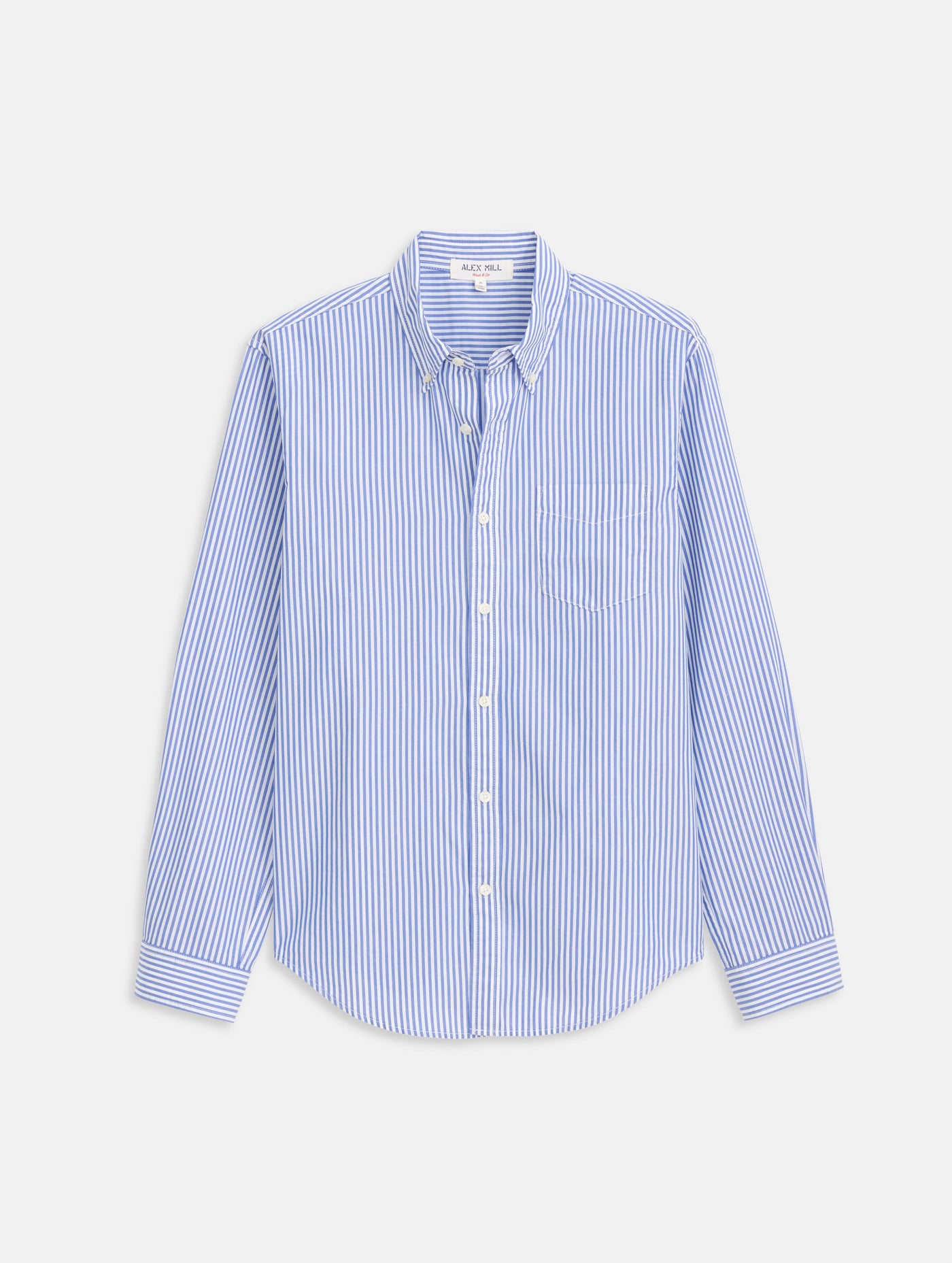 Mill Shirt In Stripe Portuguese Poplin