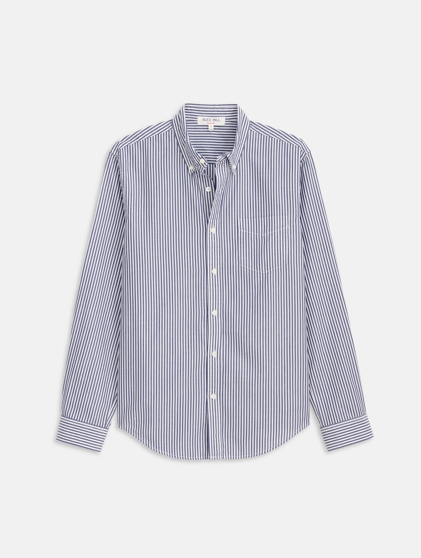 Mill Shirt In Stripe Portuguese Poplin