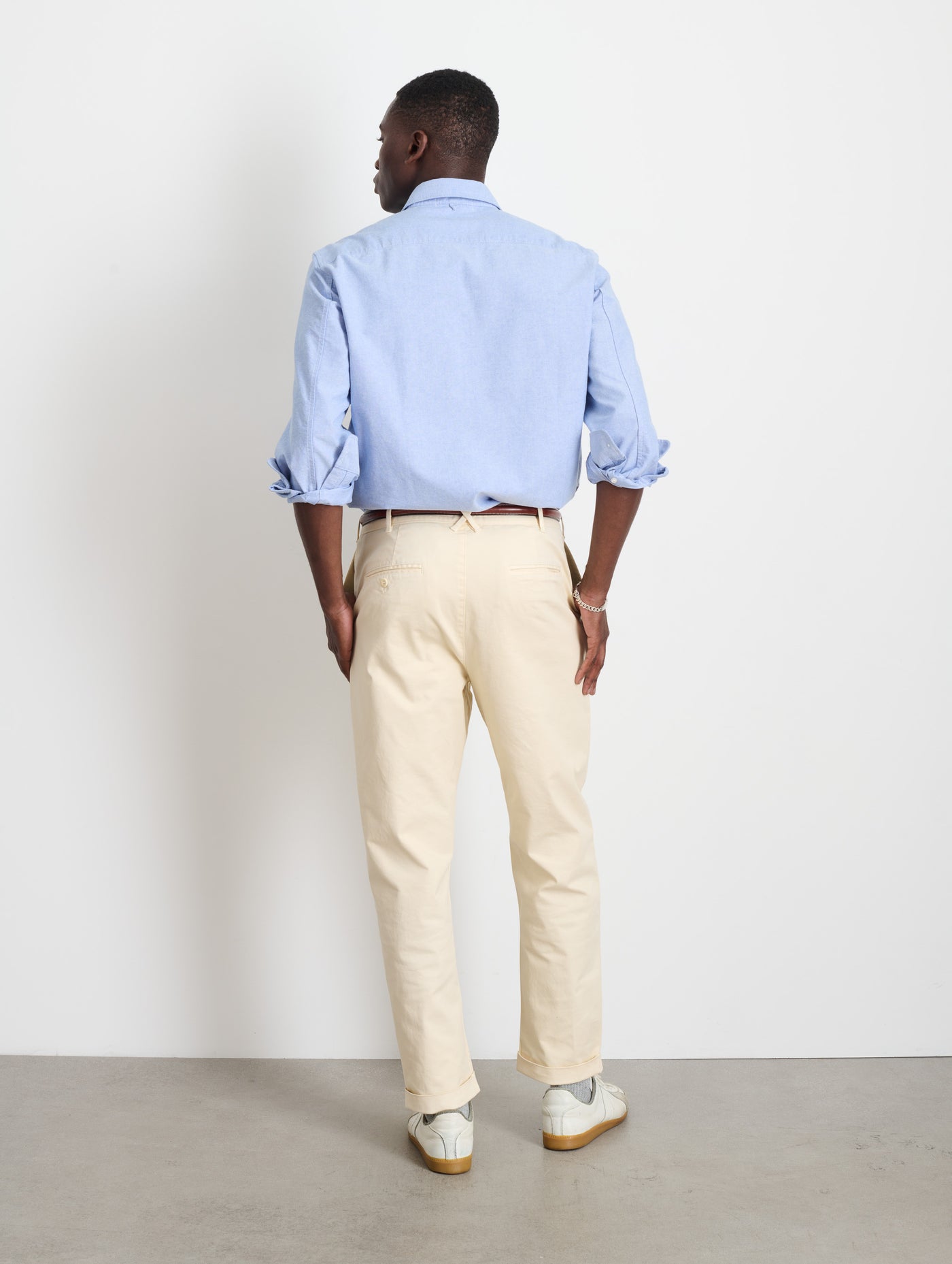Standard Pleated Pant in Chino