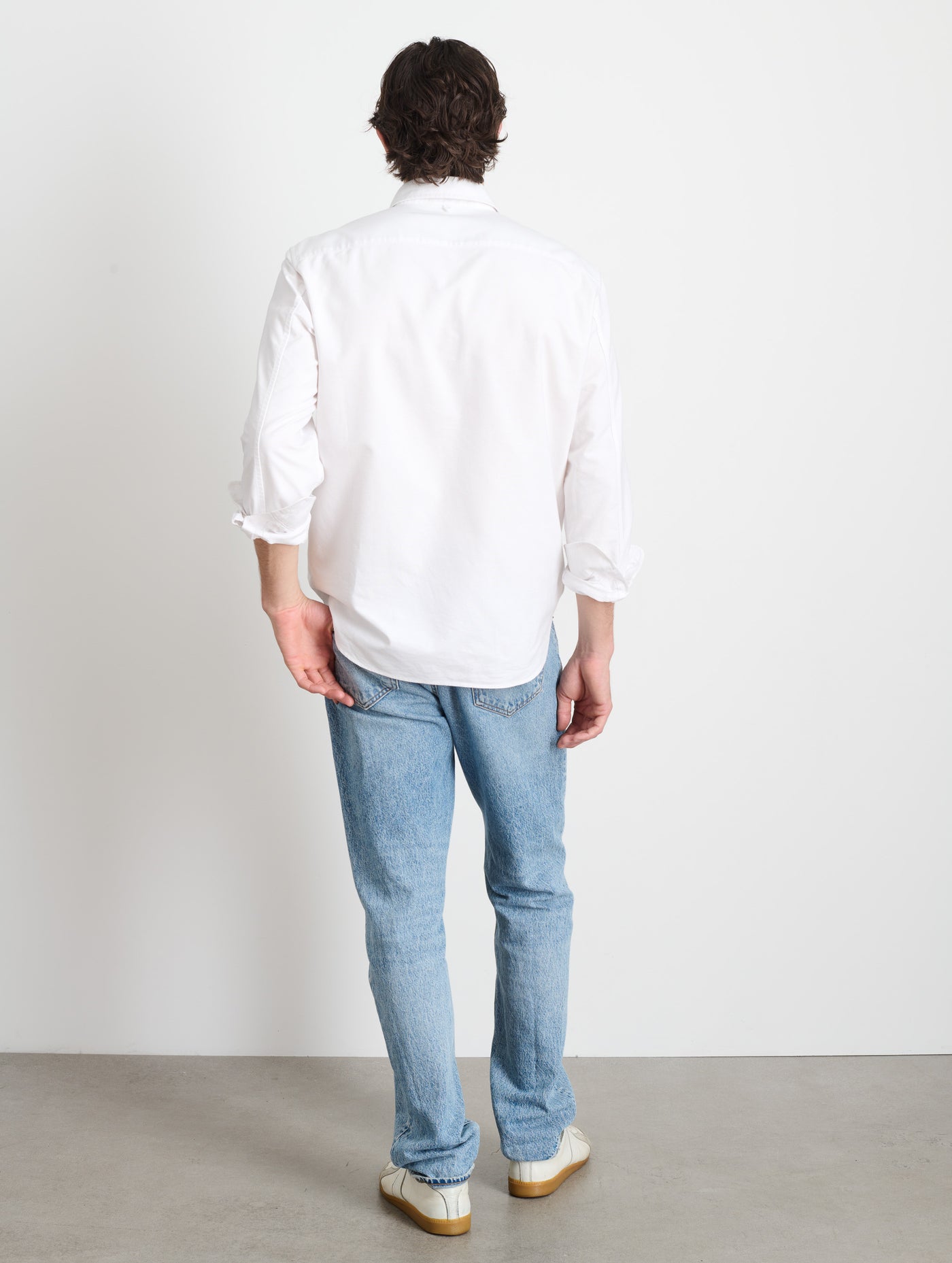 Mill Shirt In Cotton Poplin