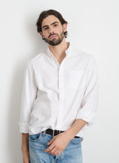 Mill Shirt In Cotton Poplin