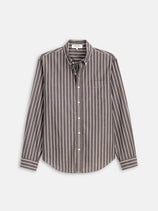 Mill Striped Shirt In Cotton Poplin