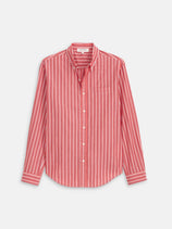 Mill Striped Shirt In Cotton Poplin