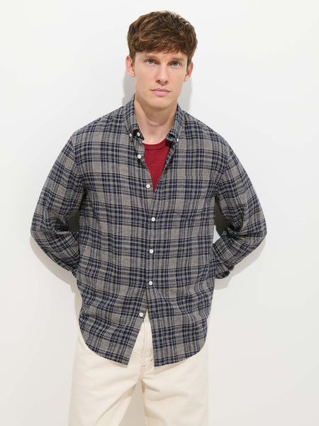 Mill Check Shirt In Linen Cotton – Alex Mill