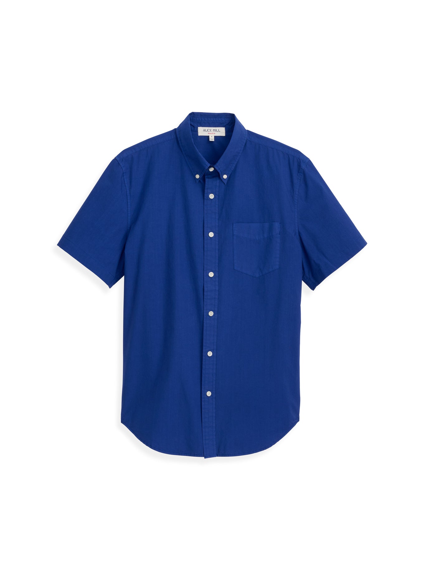 Short Sleeve Mill Shirt in Cotton