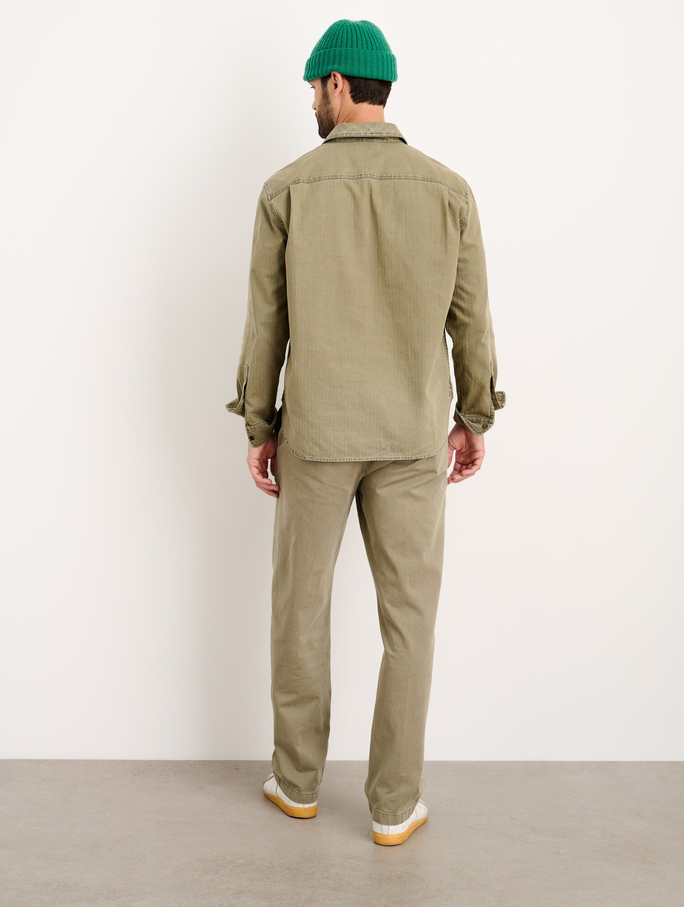 Ryder Popover In Cotton Herringbone